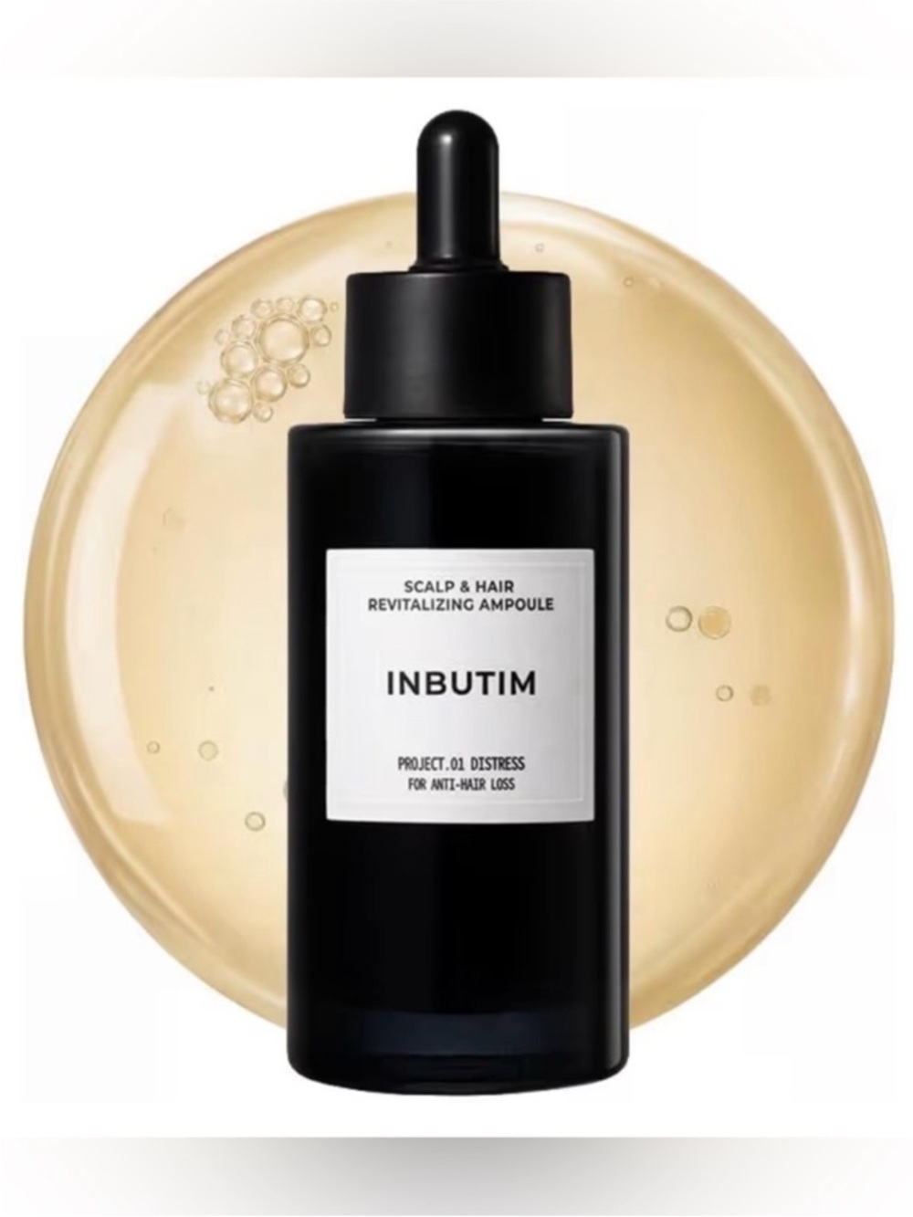 Korean INBUTIM Daily Hair & Scalp Ampoule Serum for Thinning Hair